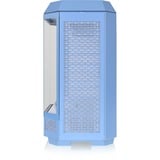 Thermaltake The Tower 300 Hydrangea Blue, Tower-Gehäuse hellblau, Tempered Glass