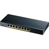 Zyxel GS1900-8HP V3 8P PoE Smart Switch schwarz, 77W PoE Budget