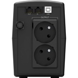 BlueWalker PowerWalker Basic VI 600 STL FR, USV schwarz, Outlet: 2x Type E French