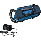 Bosch GPB 18V-2 C, Baustellenradio blau, Klinke, Bluetooth, FM