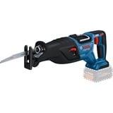 Bosch Professional PRO Akku-Säbelsäge BITURBO GSA 18V-28 Professional solo blau/schwarz, ohne Akku und Ladegerät, in L-BOXX
