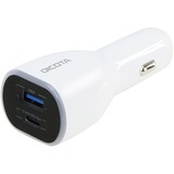 DICOTA Laptop Auto-Ladegerät Universal PRO weiß, USB-A, USB-C