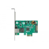 DeLOCK PCI Express x1 Karte 1 x RJ45 2,5 Gigabit LAN PoE+ RTL8125, LAN-Adapter 