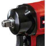 EINHELL Druckluft-Schlagschrauber TC-PW 610 Compact schwarz/rot, Lösemoment 610 Nm, 1/2", inkl. 3 Stecknüsse, Koffer