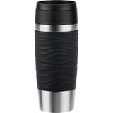 Emsa TRAVEL MUG Waves Thermobecher schwarz/edelstahl, 0,36 Liter