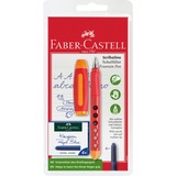 Faber-Castell Scribolino Schulfüller, Rechtshänder, rot, Füllfederhalter rot