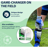 HUDORA Schienbeinschützer mit Knöchelschutz, Protektoren grün, Größe L