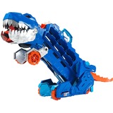 Hot Wheels Ultimativer T-Rex-Transporter, Spielfahrzeug orange, für mehr als 20 Autos