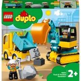 LEGO 10931 DUPLO Bagger und Laster, Konstruktionsspielzeug 