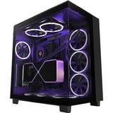 NZXT H9 Elite All Black, Tower-Gehäuse schwarz, Tempered Glass