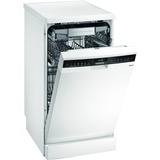 Siemens SR25ZW11ME iQ500, Spülmaschine weiß/schwarz, Home Connect