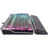 Thermaltake Argent K6 RGB, Gaming-Tastatur titan, DE-Layout, Cherry MX Low Profile RGB Speed