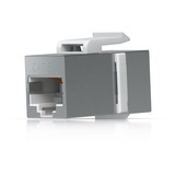 Ubiquiti Cat.6a Keystone-Kupplung, 12er-Pack edelstahl
