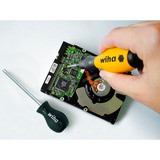 Wiha Drehmoment-Schraubendreher TorqueVario-S ESD schwarz/gelb, 2-teilig, 0,4 - 1Nm