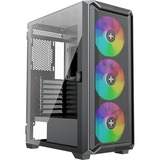 Xilence XILENT BLADE II X613, Tower-Gehäuse schwarz, Tempered Glass