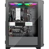 Xilence XILENT BLADE II X613, Tower-Gehäuse schwarz, Tempered Glass