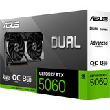 ASUS GeForce RTX 5060 DUAL OC Edition Advanced 8GB, Grafikkarte DLSS 5, 3x DisplayPort, 1x HDMI 2.1