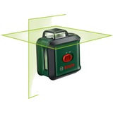 Bosch Kreuzlinienlaser UniversalLevel 360 Set, mit Stativ grün/schwarz, grüne Laserlinien, Reichweite Ø 24 Meter
