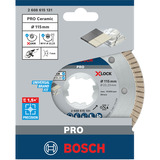 Bosch PRO Ceramic X-LOCK Diamant-Trennscheibe, Ø 115mm Bohrung 22,23mm