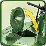 COBI Sherman M4A3E2 Jumbo, Konstruktionsspielzeug Maßstab 1:35