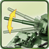 COBI Sherman M4A3E2 Jumbo, Konstruktionsspielzeug Maßstab 1:35