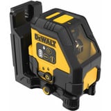 DEWALT Akku-Kreuzlinienlaser DCLE14201RB, 18Volt schwarz/gelb, mit roten Laserlinien, integrierter Powerstack Li-Ion Akku
