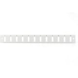 Digitus LWL Frontblende 1HE Schnellverschluss, 12x SC DX vertikal , Frontpanel grau, 1 Höheneinheit