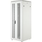 Digitus Netzwerkschrank Unique Serie - 800x800 mm (BxT), IT-Schrank hellgrau, 42 Höheneinheiten