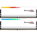 G.Skill DIMM 32 GB DDR5-6000 (2x 16 GB) Dual-Kit, Arbeitsspeicher weiß, F5-6000J3038F16GX2-RM5NRW, Ripjaws M5 Neo RGB, AMD EXPO