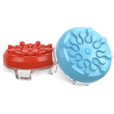  KontrolFreek Performance Thumbsticks Splash, Analog-Stick rot/blau, 2 Stück, für Nintendo Switch Joy-Cons & Nintendo Switch Lite