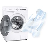 SAMSUNG WD81T4049CE/EG, Waschtrockner weiß/schwarz, WD4000T