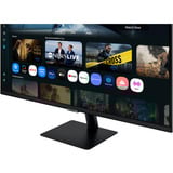 Samsung Smart AI Monitor S32FM700UU, LED-Monitor 80 cm (32 Zoll), schwarz, UltraHD/4K, VA, HDR, Fernbedienung, Lautsprecher