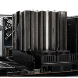 SilverStone XED120S-WS, Luftkühler aluminium, 120 mm