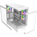 Thermaltake View 290 TG ARGB, Tower-Gehäuse weiß, Tempered Glass x 2