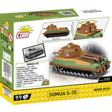 COBI Somua S-35, Konstruktionsspielzeug Maßstab 1:72