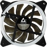 Chieftec AF-12RGB, Gehäuselüfter schwarz/weiß, 120 mm