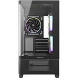 DeepCool CG380U 3F, Tower-Gehäuse schwarz, Panoramaglas-Gehäuse