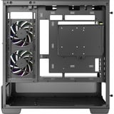 DeepCool CG380U 3F, Tower-Gehäuse schwarz, Panoramaglas-Gehäuse