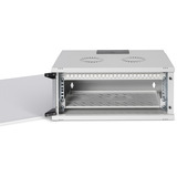 Digitus Netzwerk-Set SOHO Pro 19" 540x400 mm (BxT), IT-Schrank hellgrau, unmontiert, 4 Höheneinheiten