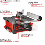 EINHELL Professional Tischkreissäge TP-CC 10 T rot/schwarz, 1.800 Watt