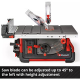 EINHELL Professional Tischkreissäge TP-CC 10 T rot/schwarz, 1.800 Watt