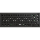 Keychron Q2 Barebone ISO, Gaming-Tastatur schwarz, Hot-Swap, Aluminiumrahmen, RGB
