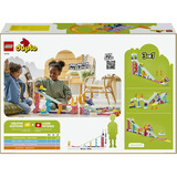 LEGO 10478 DUPLO Town Kreative Sprungschanzen mit kleinen Flitzern 3-in-1-Set, Konstruktionsspielzeug 