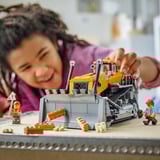 LEGO 60466 City Gelber Bulldozer mit Frontlader, Konstruktionsspielzeug 