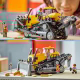 LEGO 60466 City Gelber Bulldozer mit Frontlader, Konstruktionsspielzeug 