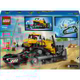 LEGO 60466 City Gelber Bulldozer mit Frontlader, Konstruktionsspielzeug 