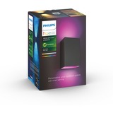 Philips HUE White & Color Ambiance Resonate Wandleuchte, LED-Leuchte schwarz