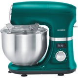 Severin KM 3896 Limited Edition, Küchenmaschine grün/edelstahl (gebürstet)