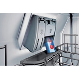 Siemens SN43HS03TE iQ300, Spülmaschine edelstahl (gebürstet)/schwarz, 60 cm, Home Connect