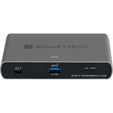 Sonnet Echo 5 Thunderbolt 4 Hub, Dockingstation silber/schwarz